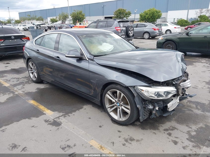 2016 BMW VIN WBA4A9C57GG506756 IAAI salvage auction — NORMAL WEAR, Salvage (California), sold $1,050 on 2026-07-20 (photo 1)