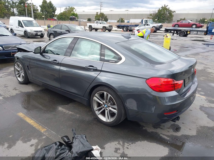 2016 BMW VIN WBA4A9C57GG506756 IAAI salvage auction — NORMAL WEAR, Salvage (California), sold $1,050 on 2026-07-20 (photo 3)