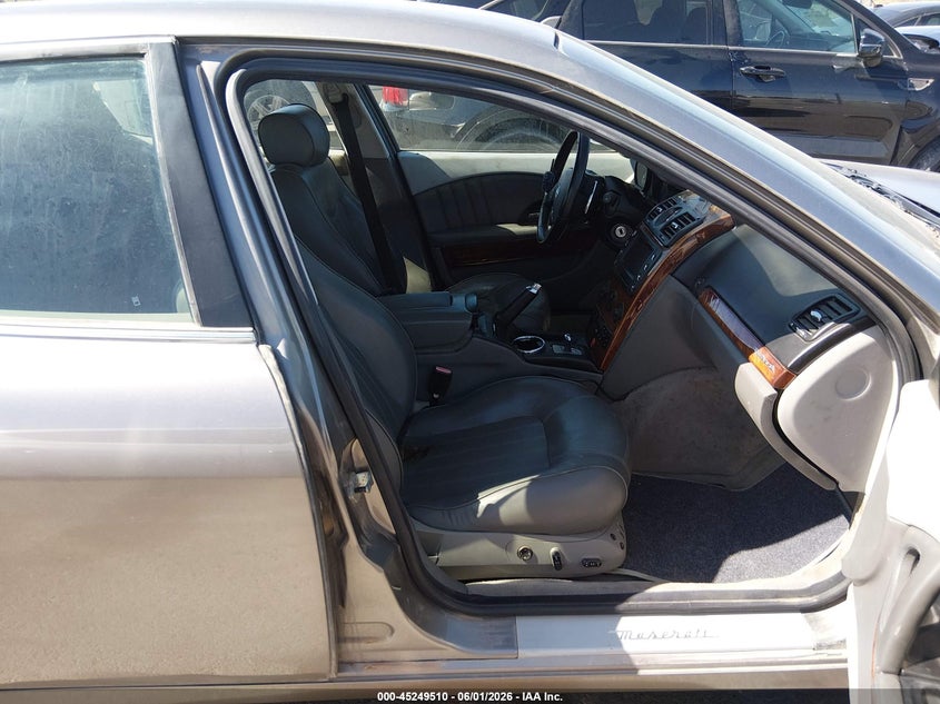 2006 Maserati Quattroporte VIN ZAMCE39A560022026 IAAI salvage auction — NORMAL WEAR, Original (Texas), sold $400 on 2026-07-22 (photo 5)