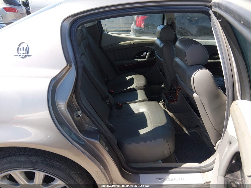 2006 Maserati Quattroporte VIN ZAMCE39A560022026 IAAI salvage auction — NORMAL WEAR, Original (Texas), sold $400 on 2026-07-22 (photo 8)