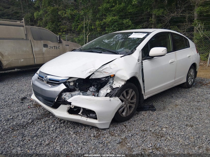 2013 Honda Insight VIN JHMZE2H70DS006847 IAAI salvage auction — LEFT FRONT, Salvage Title, sold $375 on 2026-07-21 (photo 2)