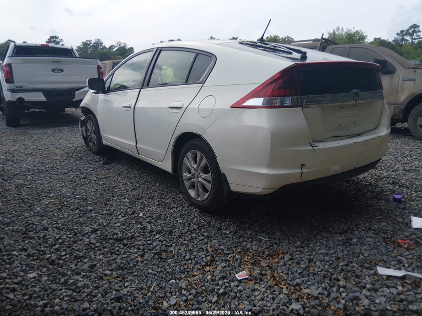 2013 Honda Insight VIN JHMZE2H70DS006847 IAAI salvage auction — LEFT FRONT, Salvage Title, sold $375 on 2026-07-21 (photo 3)