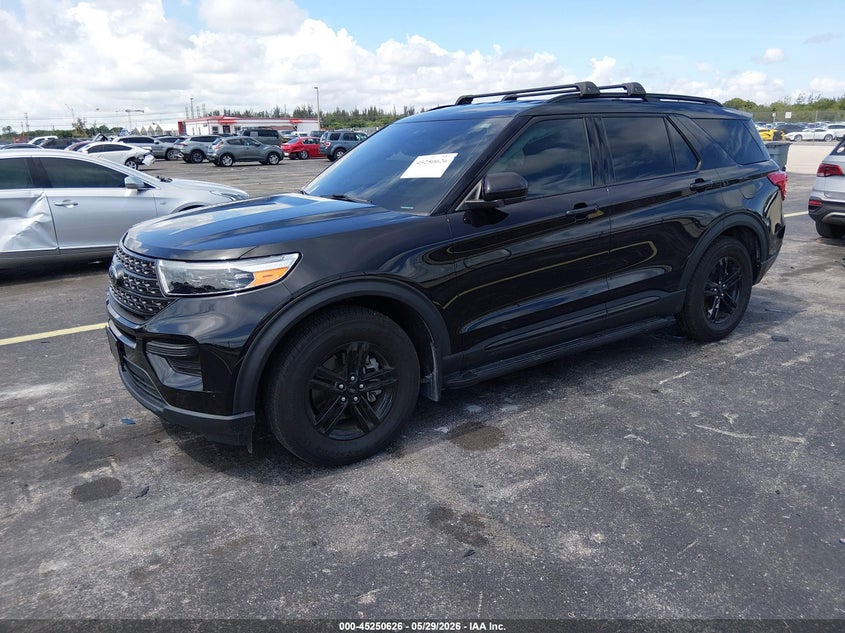 2022 Ford Explorer VIN 1FMSK7DH5NGC45916 IAAI salvage auction — RIGHT SIDE, Rebuildable (Florida), sold $7,600 on 2026-07-30 (photo 2)