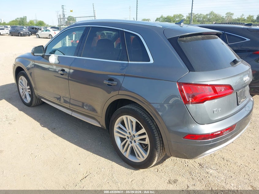 2018 Audi Q5 VIN WA1BNAFY8J2038749 IAAI salvage auction — FRONT END, Salvage (Illinois), sold $9,500 on 2026-07-17 (photo 3)