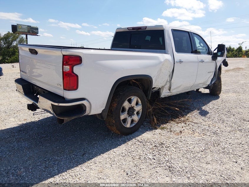 2022 Chevrolet Silverado VIN 2GC4YPEY6N1216724 IAAI salvage auction — RIGHT SIDE, Salvage (Missouri), sold $3,850 on 2026-08-20 (photo 4)