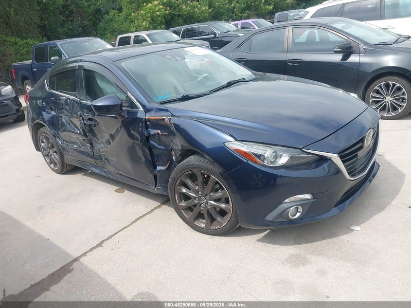 2014 Mazda 3 VIN JM1BM1W37E1128516 IAAI salvage auction — NORMAL WEAR, Original (Texas), sold $1,450 on 2026-07-06 (photo 1)