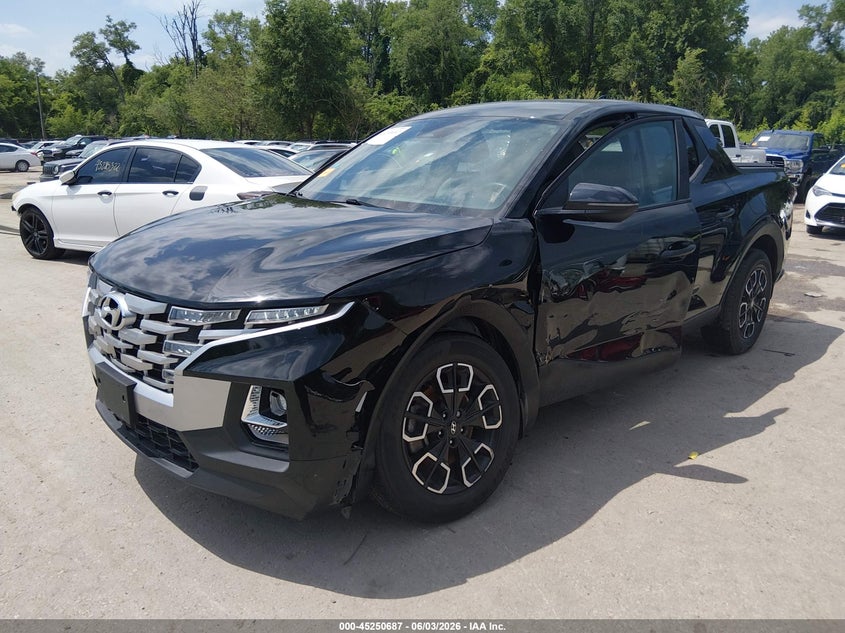 2022 Hyundai Santa cruz VIN 5NTJB4AE0NH020163 IAAI salvage auction — LEFT SIDE, Salvage Title, sold $6,600 on 2026-07-15 (photo 2)