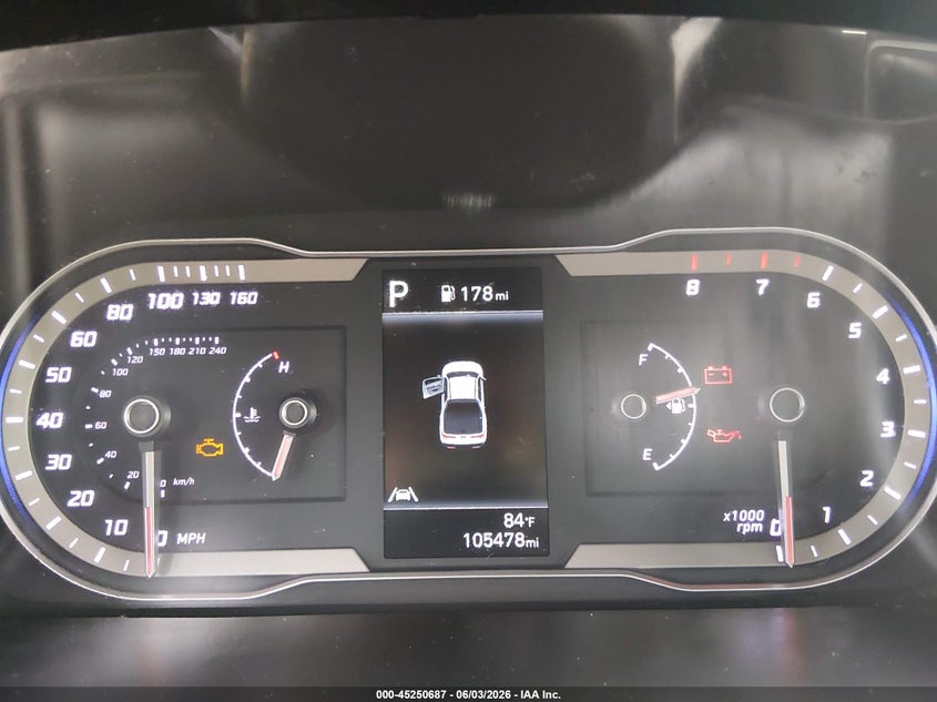2022 Hyundai Santa cruz VIN 5NTJB4AE0NH020163 IAAI salvage auction — LEFT SIDE, Salvage Title, sold $6,600 on 2026-07-15 (photo 7)