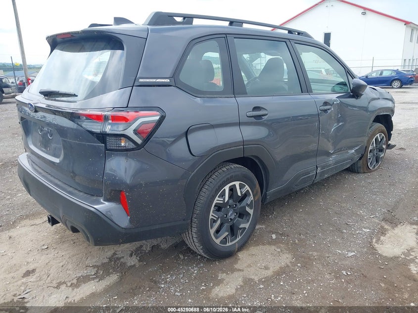 2025 Subaru Forester VIN JF2SLDAC8SH589546 IAAI salvage auction — FRONT END, Salvage (Pennsylvania), sold $6,000 on 2026-07-08 (photo 4)