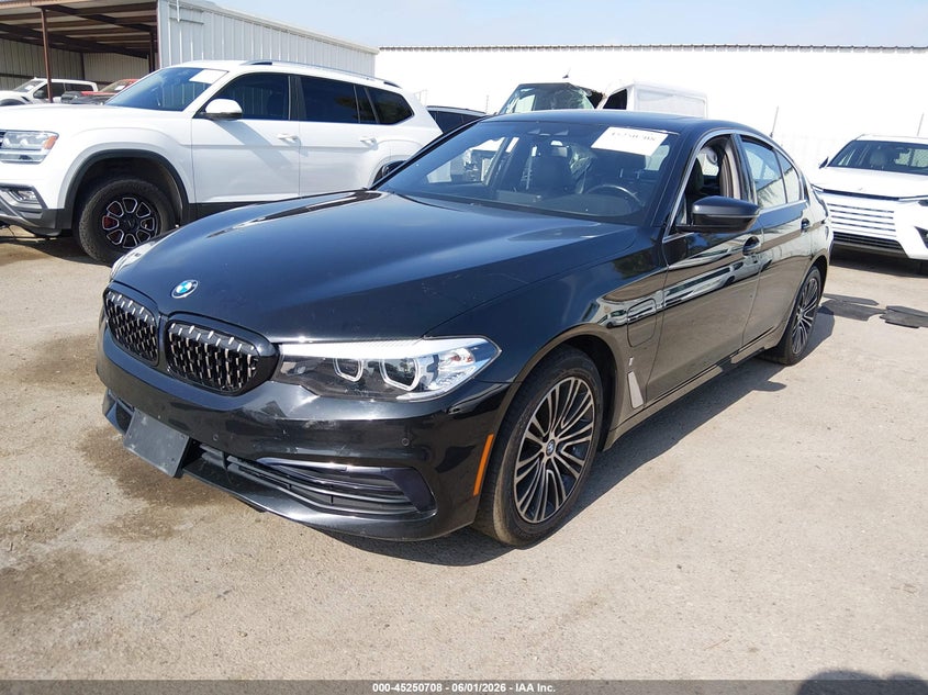 2019 BMW 5er VIN WBAJA9C59KB388654 IAAI salvage auction — RIGHT SIDE, Salvage Title, sold $6,200 on 2026-07-29 (photo 2)
