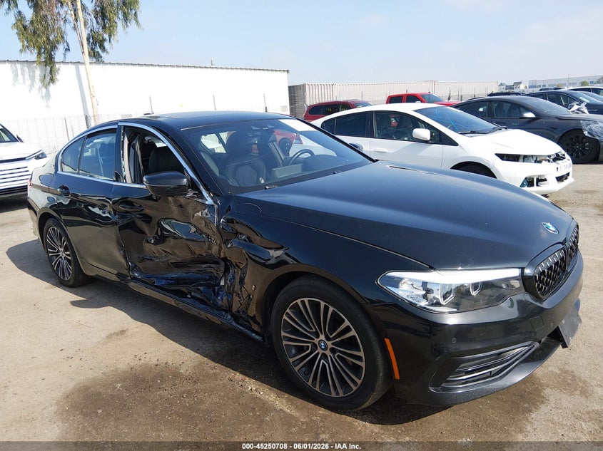 2019 BMW 5er VIN WBAJA9C59KB388654 IAAI salvage auction — RIGHT SIDE, Salvage Title, sold $6,200 on 2026-07-29 (photo 6)