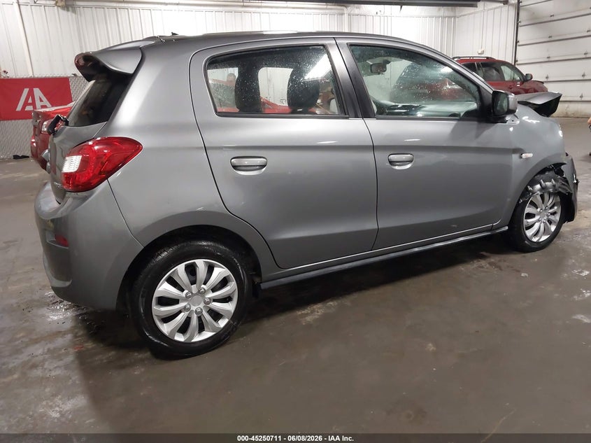 2018 Mitsubishi Mirage VIN ML32A3HJ4JH014803 IAAI salvage auction — FRONT END, Salvage Title, sold $725 on 2026-07-21 (photo 4)
