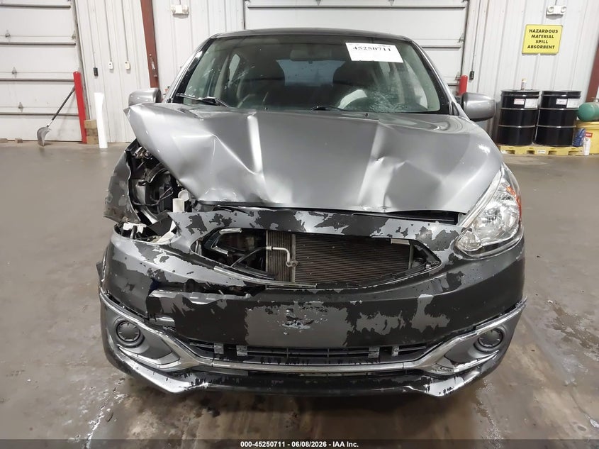 2018 Mitsubishi Mirage VIN ML32A3HJ4JH014803 IAAI salvage auction — FRONT END, Salvage Title, sold $725 on 2026-07-21 (photo 6)