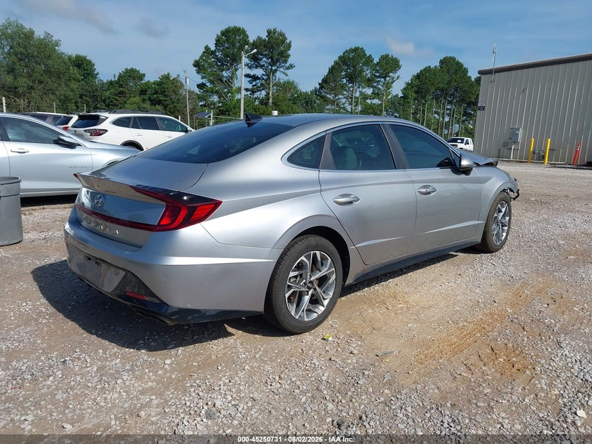 2020 Hyundai Sonata VIN 5NPEL4JA2LH034797 IAAI salvage auction — FRONT END, Salvage (Alabama), sold $400 on 2026-07-29 (photo 4)