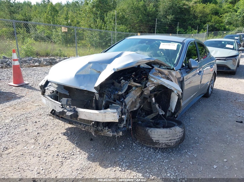 2020 Hyundai Sonata VIN 5NPEL4JA2LH034797 IAAI salvage auction — FRONT END, Salvage (Alabama), sold $400 on 2026-07-29 (photo 6)