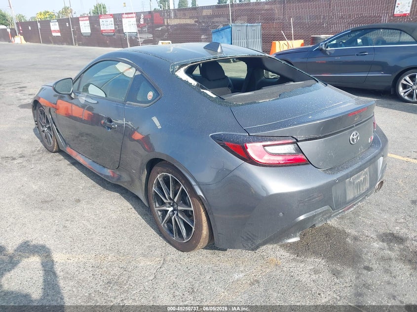 2022 Toyota Gr 86 VIN JF1ZNBC19N8756482 IAAI salvage auction — RIGHT SIDE, Salvage (California), sold $5,575 on 2026-07-29 (photo 3)