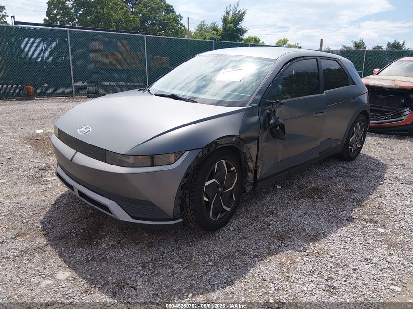 2022 Hyundai Ioniq 5 VIN KM8KN4AE2NU066640 IAAI salvage auction — LEFT SIDE, Salvage (Kentucky), sold $8,500 on 2026-07-22 (photo 2)