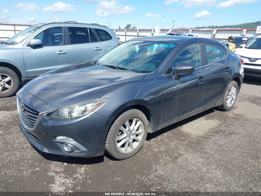 2014 Mazda 3 VIN JM1BM1V72E1185923 IAAI salvage auction — RIGHT SIDE, Salvage Title, sold $1,050 on 2026-07-14 (photo 2)