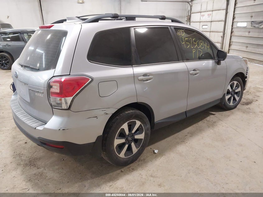 2017 Subaru Forester VIN JF2SJABC6HH544116 IAAI salvage auction — REAR END, Salvage Title, sold $1,100 on 2026-07-23 (photo 4)