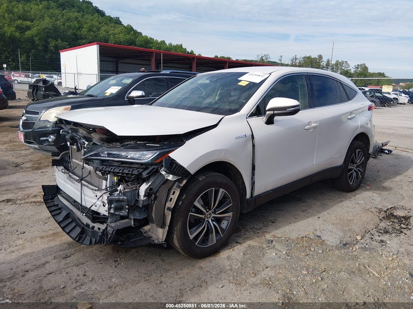 2021 Toyota Venza VIN JTEAAAAH0MJ032213 IAAI salvage auction — FRONT END, Salvage (West Virginia), sold $9,500 on 2026-07-23 (photo 2)