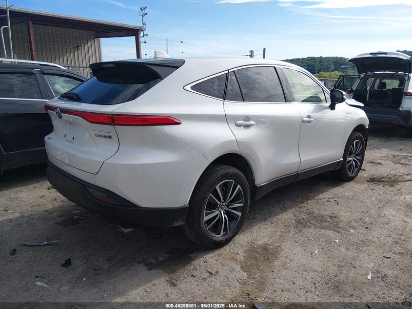 2021 Toyota Venza VIN JTEAAAAH0MJ032213 IAAI salvage auction — FRONT END, Salvage (West Virginia), sold $9,500 on 2026-07-23 (photo 4)