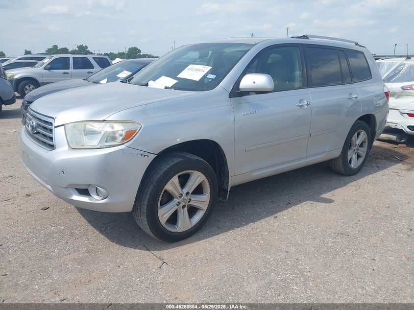 2008 Toyota Highlander VIN JTEDS42A282059619 IAAI salvage auction — RIGHT SIDE, Original (Texas), sold $2,950 on 2026-07-15 (photo 2)
