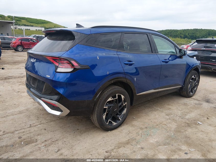 2025 Kia Sportage VIN 5XYK5CDF1SG303621 IAAI salvage auction — FRONT END, Salvage (West Virginia), sold $9,000 on 2026-07-30 (photo 4)