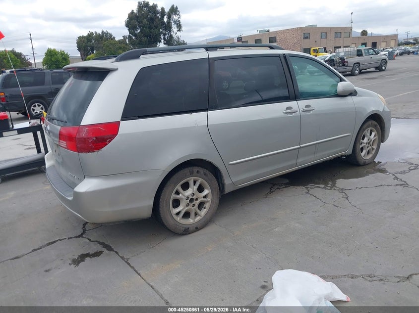 2004 Toyota Sienna VIN 5TDZA22CX4S053962 IAAI salvage auction — NORMAL WEAR, Clear - Dealer Only (California), sold $825 on 2026-07-13 (photo 4)