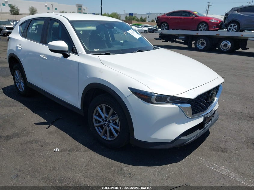 2022 Mazda Cx-5 VIN JM3KFBAM1N0547104 IAAI salvage auction — SIDE, Wait Title, sold $6,000 on 2026-07-31 (photo 1)