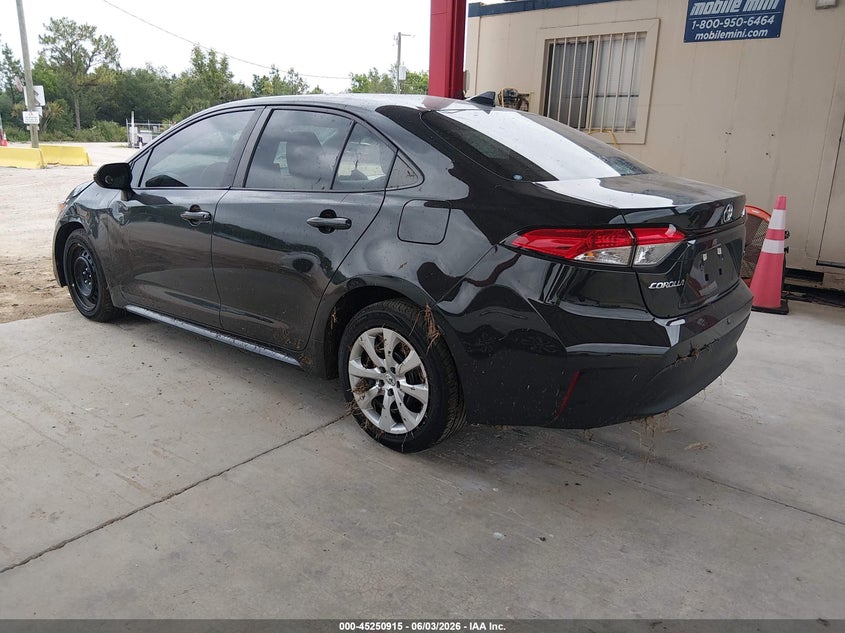 2024 Toyota Corolla VIN 5YFB4MDE9RP136012 IAAI salvage auction — LEFT & RIGHT, Salvage Title, sold $4,750 on 2026-07-21 (photo 3)