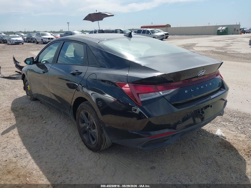 2022 Hyundai Elantra VIN KMHLM4AG8NU225332 IAAI salvage auction — FRONT END, Salvage Title, sold $1,900 on 2026-07-27 (photo 3)