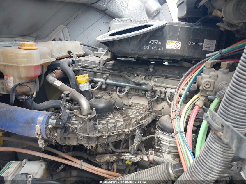 2022 Freightliner New cascadia 126 VIN 3AKJHHDR0NSNB6023 IAAI salvage auction — FRONT END, Salvage (Ohio), sold $25 on 2026-07-27 (photo 9)
