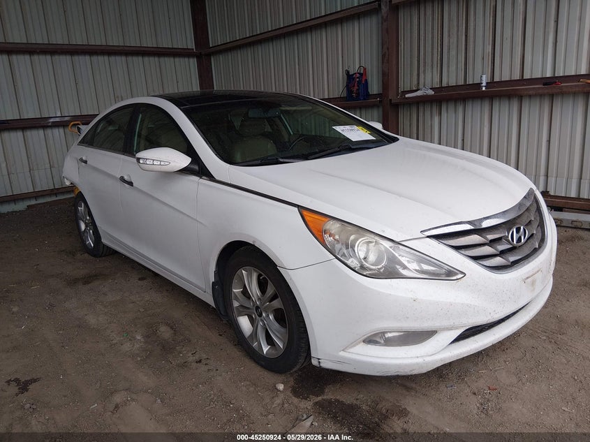 2013 Hyundai Sonata VIN 5NPEC4AC2DH527835 IAAI salvage auction — RIGHT REAR, Salvage Title, sold $525 on 2026-07-16 (photo 1)