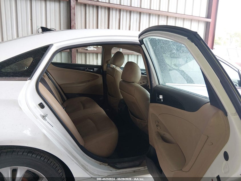 2013 Hyundai Sonata VIN 5NPEC4AC2DH527835 IAAI salvage auction — RIGHT REAR, Salvage Title, sold $525 on 2026-07-16 (photo 8)