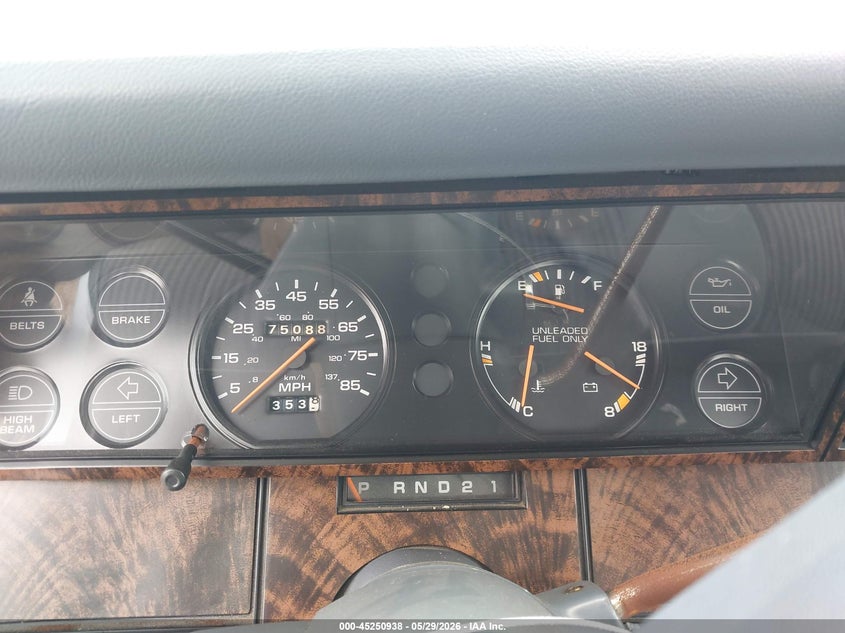 1987 Plymouth Reliant VIN 1P3BP36D2HF227831 IAAI salvage auction — NORMAL WEAR, Duplicate Paperwork (California), sold $175 on 2026-07-29 (photo 7)