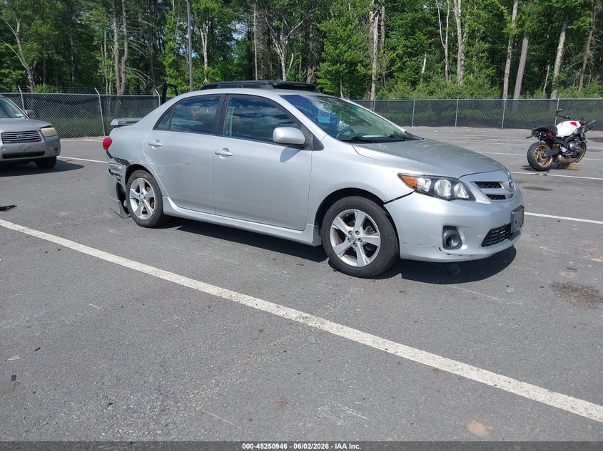 2011 Toyota Corolla VIN 2T1BU4EE3BC735914 IAAI salvage auction — REAR END, Mv-907A (New York), sold $1,150 on 2026-08-14 (photo 1)