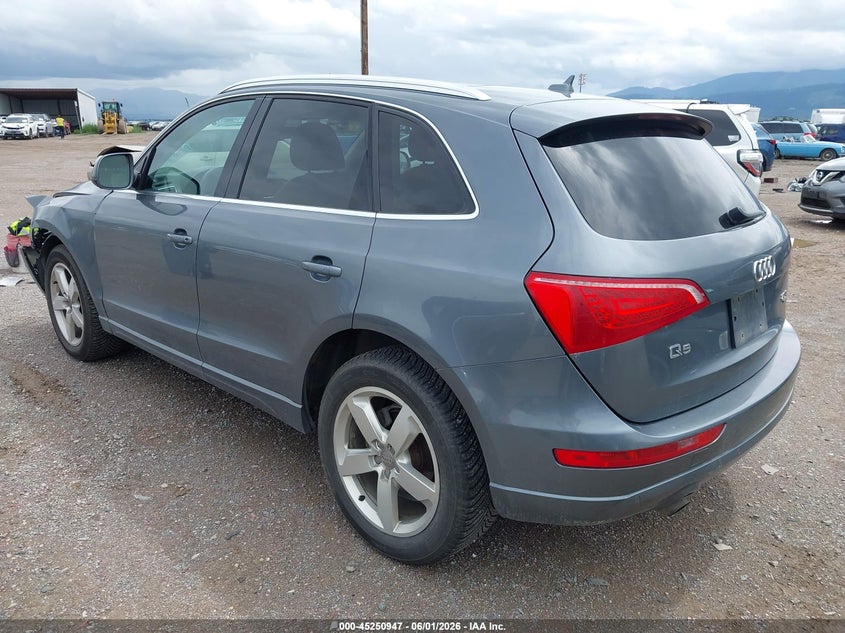 2012 Audi Q5 VIN WA1LFAFP2CA068184 IAAI salvage auction — FRONT END, Salvage Title, sold $175 on 2026-07-08 (photo 3)