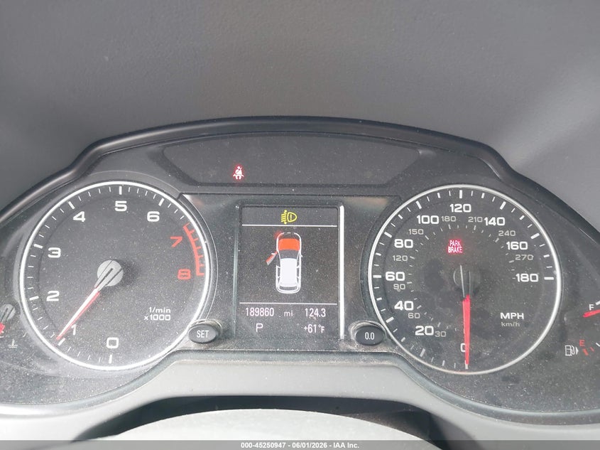 2012 Audi Q5 VIN WA1LFAFP2CA068184 IAAI salvage auction — FRONT END, Salvage Title, sold $175 on 2026-07-08 (photo 7)