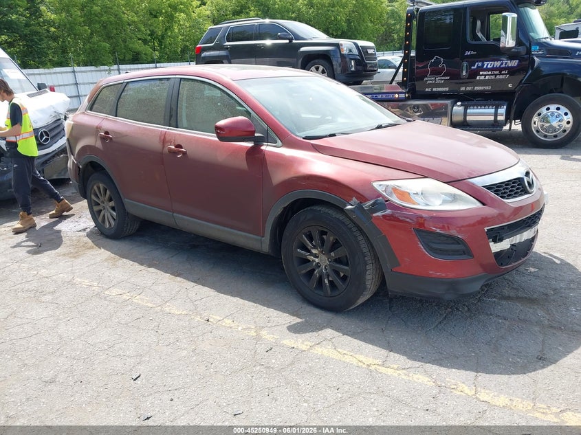 2010 Mazda Cx-9 VIN JM3TB3MV0A0212257 IAAI salvage auction — FRONT END, Clear (Michigan), sold $575 on 2026-07-20 (photo 1)