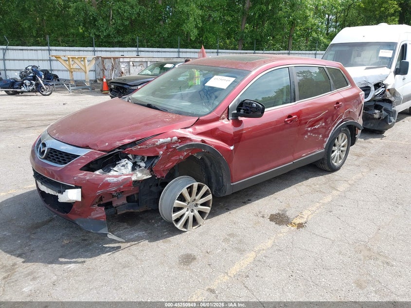 2010 Mazda Cx-9 VIN JM3TB3MV0A0212257 IAAI salvage auction — FRONT END, Clear (Michigan), sold $575 on 2026-07-20 (photo 2)
