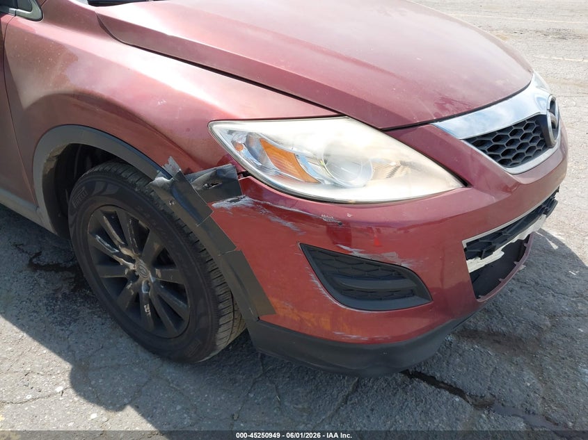 2010 Mazda Cx-9 VIN JM3TB3MV0A0212257 IAAI salvage auction — FRONT END, Clear (Michigan), sold $575 on 2026-07-20 (photo 6)