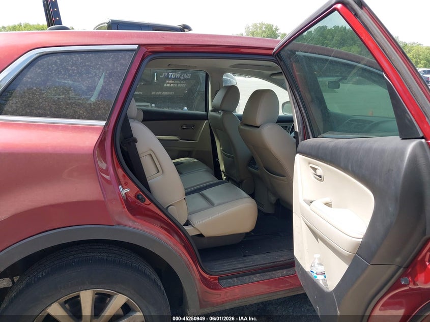 2010 Mazda Cx-9 VIN JM3TB3MV0A0212257 IAAI salvage auction — FRONT END, Clear (Michigan), sold $575 on 2026-07-20 (photo 8)