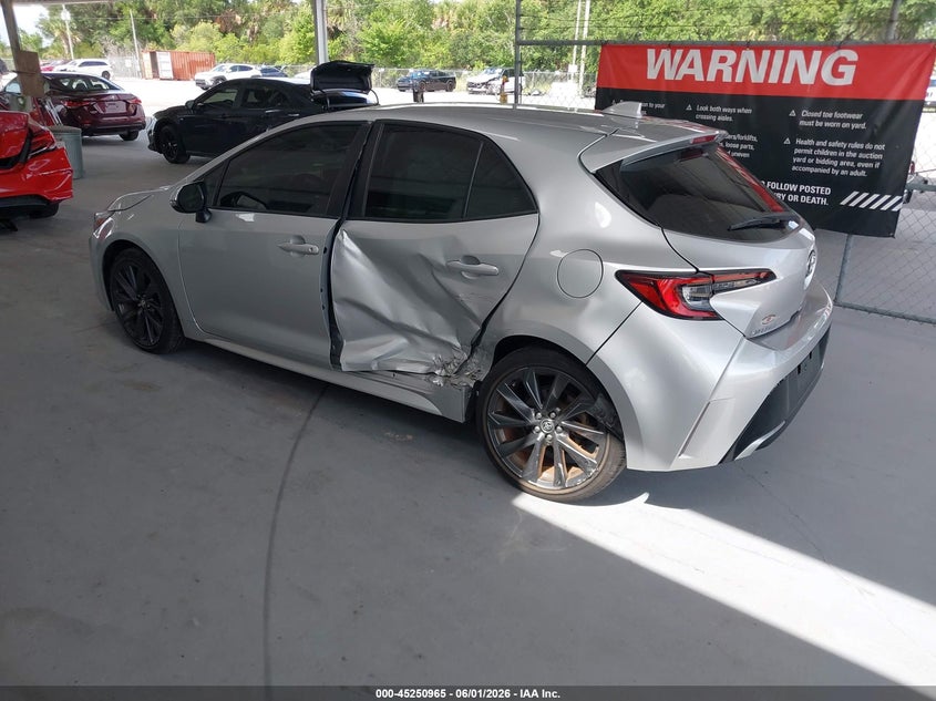 2024 Toyota Corolla VIN JTNC4MBE9R3219323 IAAI salvage auction — LEFT SIDE, Salvage Title, sold $6,900 on 2026-07-08 (photo 3)