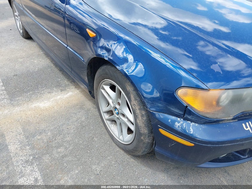 2004 BMW 3er VIN WBABW33444PL32072 IAAI salvage auction — RIGHT FRONT, Clear (New York), sold $400 on 2026-07-09 (photo 6)