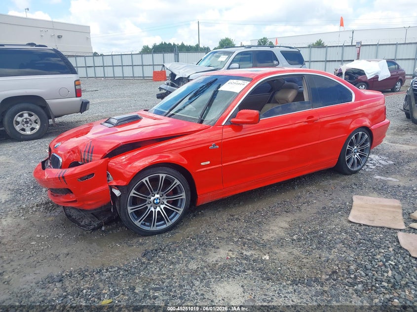 2002 BMW 3 series VIN WBABN33472PG57009 IAAI salvage auction — LEFT FRONT, Salvage (Georgia), sold $375 on 2026-07-20 (photo 2)