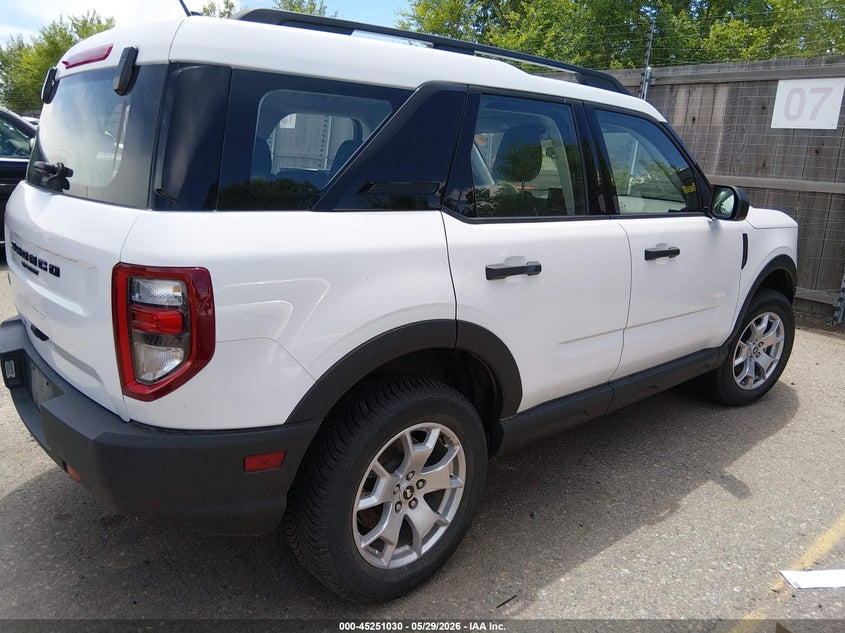 2023 Ford Bronco sport VIN 3FMCR9A65PRD37568 IAAI salvage auction — NORMAL WEAR, Enterprise Vehicles Clear Only (Colorado), sold $12,650 on 2026-07-28 (photo 4)