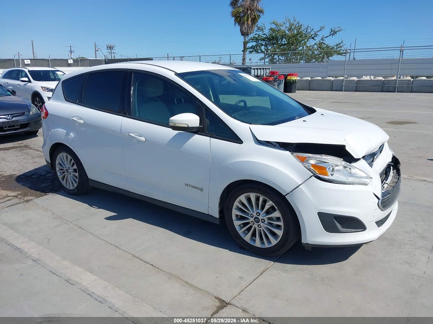 2017 Ford C-max VIN 1FADP5AUXHL117337 IAAI salvage auction — FRONT END, Salvage Title, sold $900 on 2026-07-08 (photo 1)