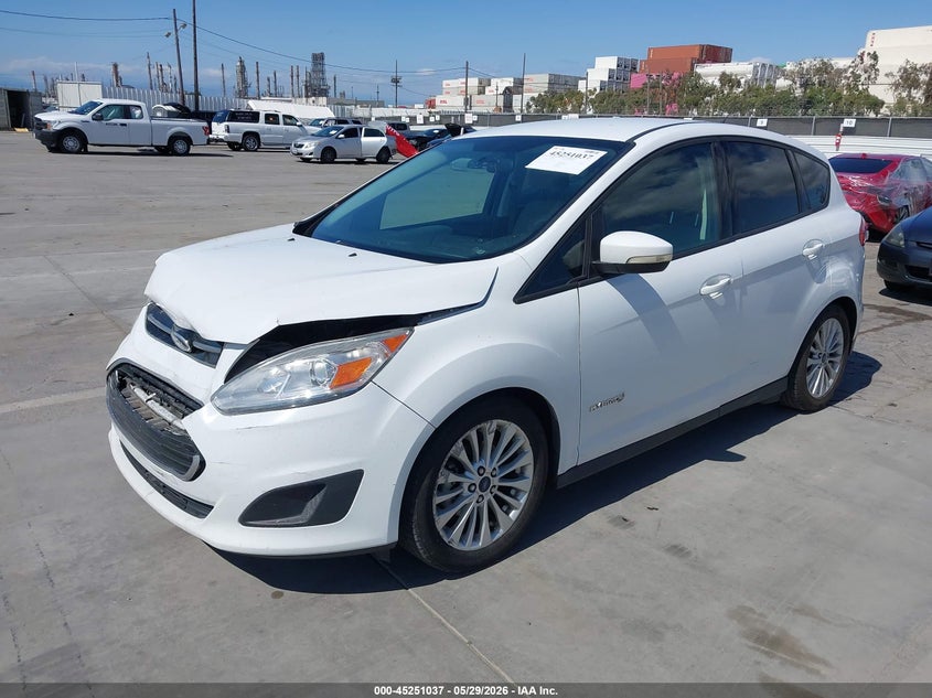 2017 Ford C-max VIN 1FADP5AUXHL117337 IAAI salvage auction — FRONT END, Salvage Title, sold $900 on 2026-07-08 (photo 2)