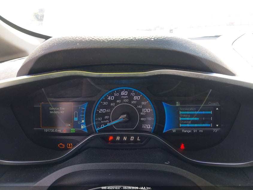 2017 Ford C-max VIN 1FADP5AUXHL117337 IAAI salvage auction — FRONT END, Salvage Title, sold $900 on 2026-07-08 (photo 7)