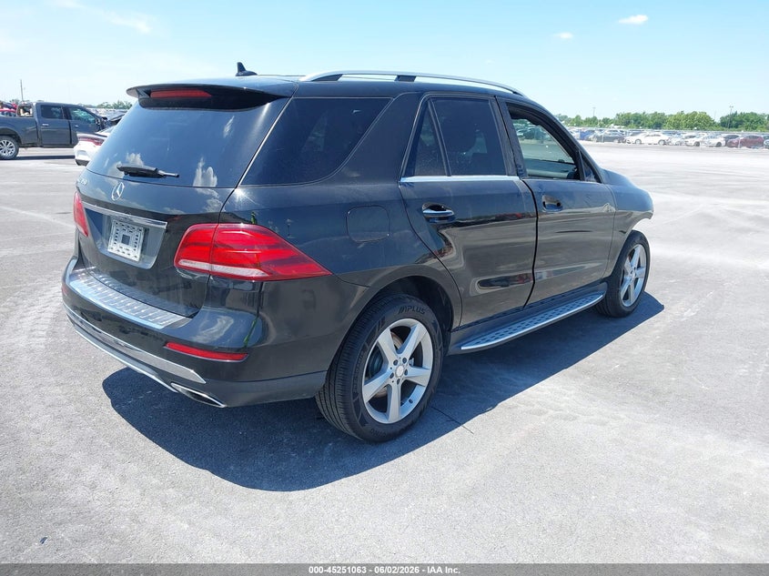 2016 Mercedes-benz Gle VIN 4JGDA5JB1GA803301 IAAI salvage auction — FRONT END, Salvage Title, sold $5,000 on 2026-07-11 (photo 4)
